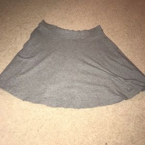 Grey skater skirt